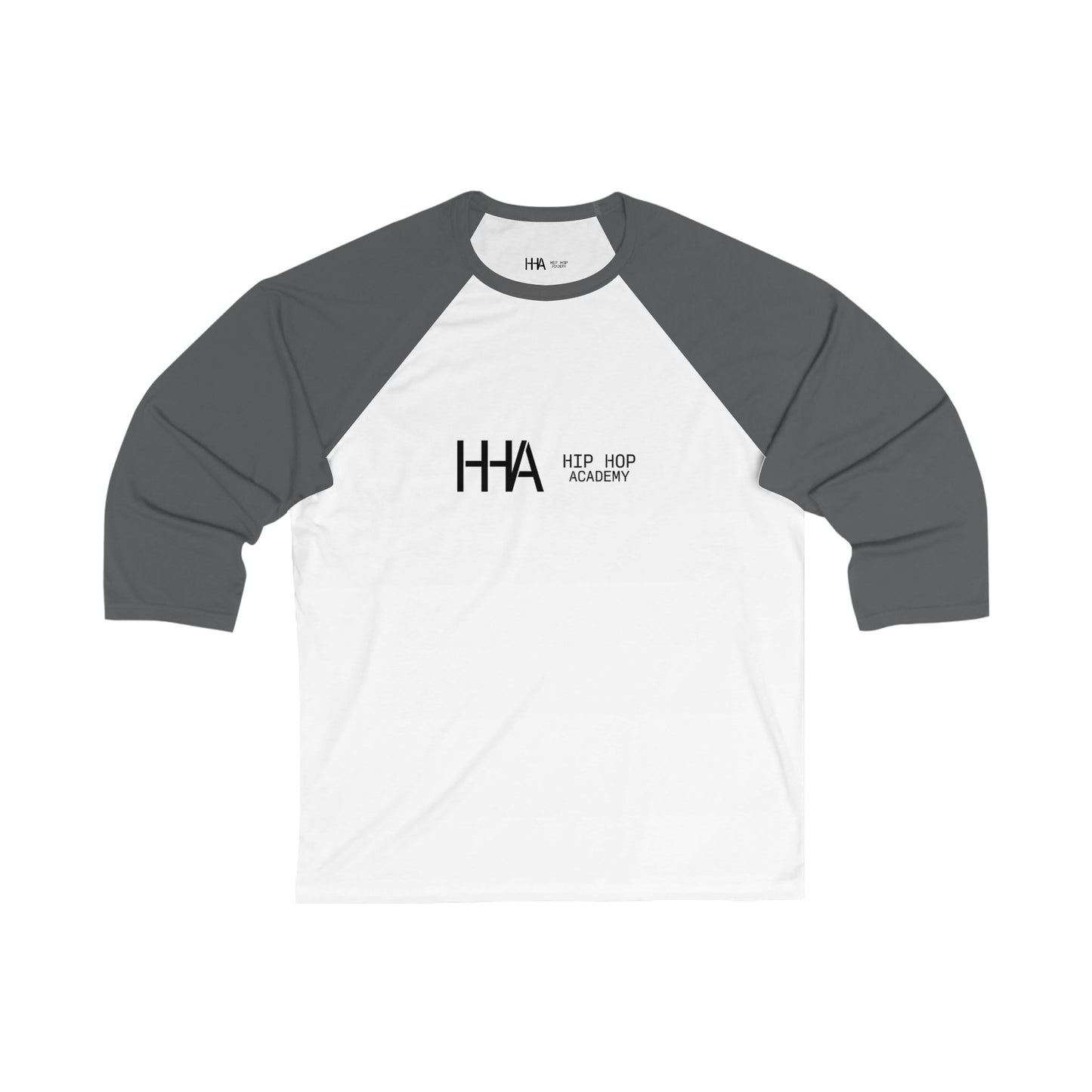 Hip Hop Academy Unisex 3/4 Sleeve Baseball Tee - Stylish and Comfortable